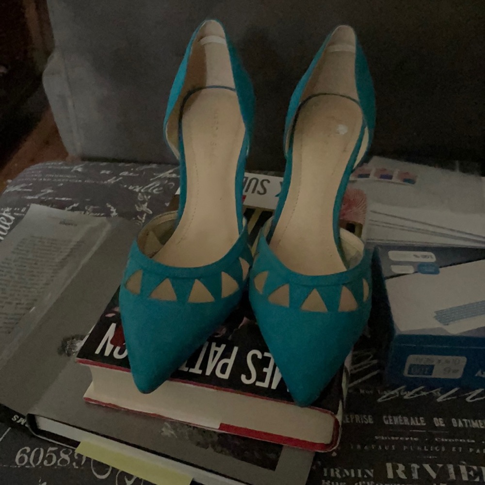 Turquoise Marc fisher stiletto new